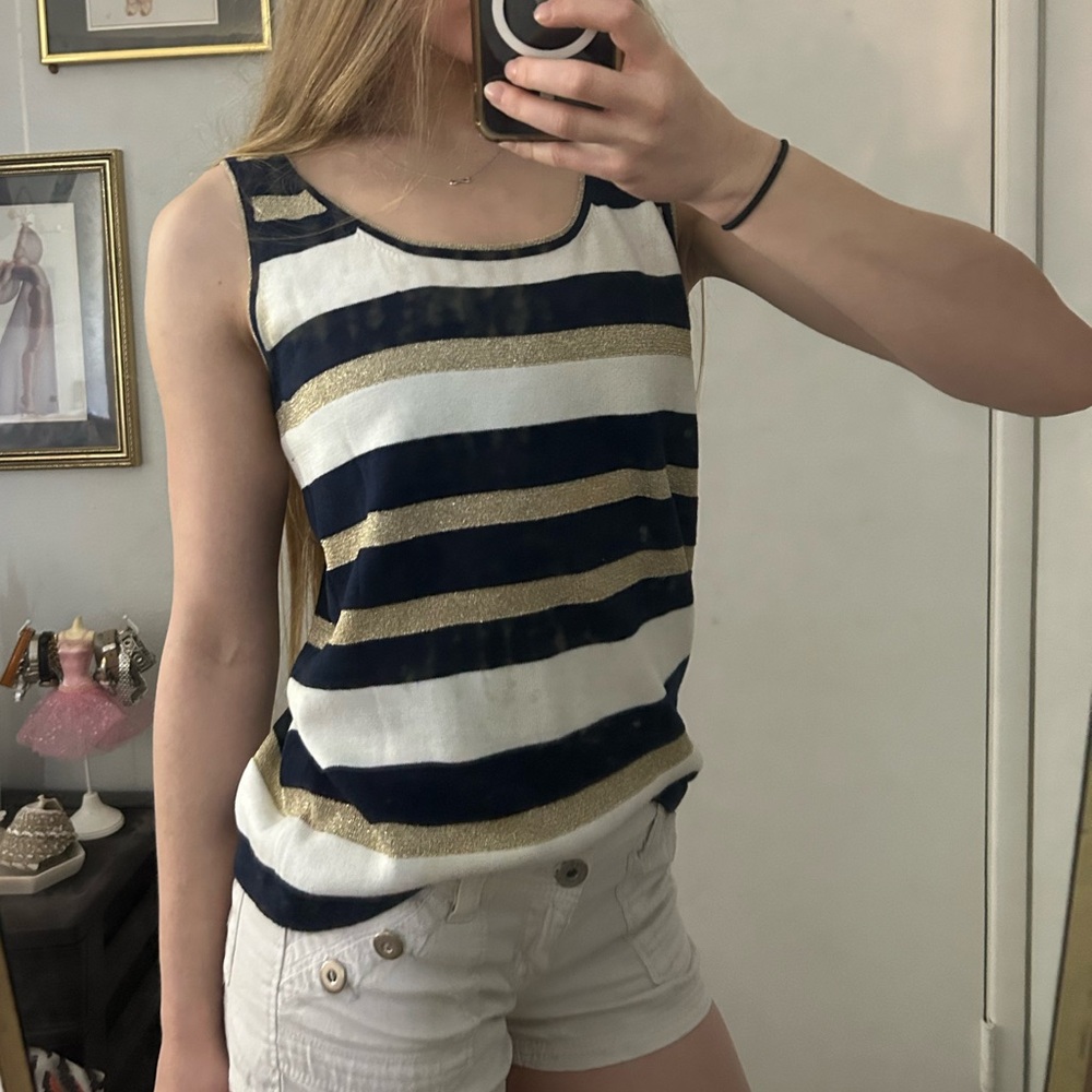 Vintage Gardy striped tank